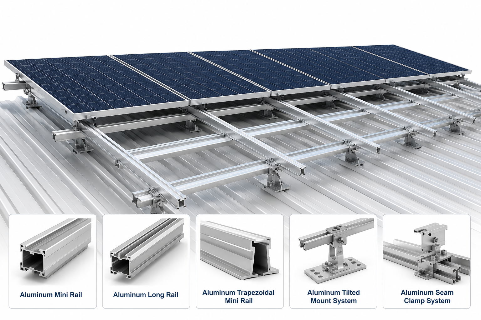 aluminium-solar-panel-structure